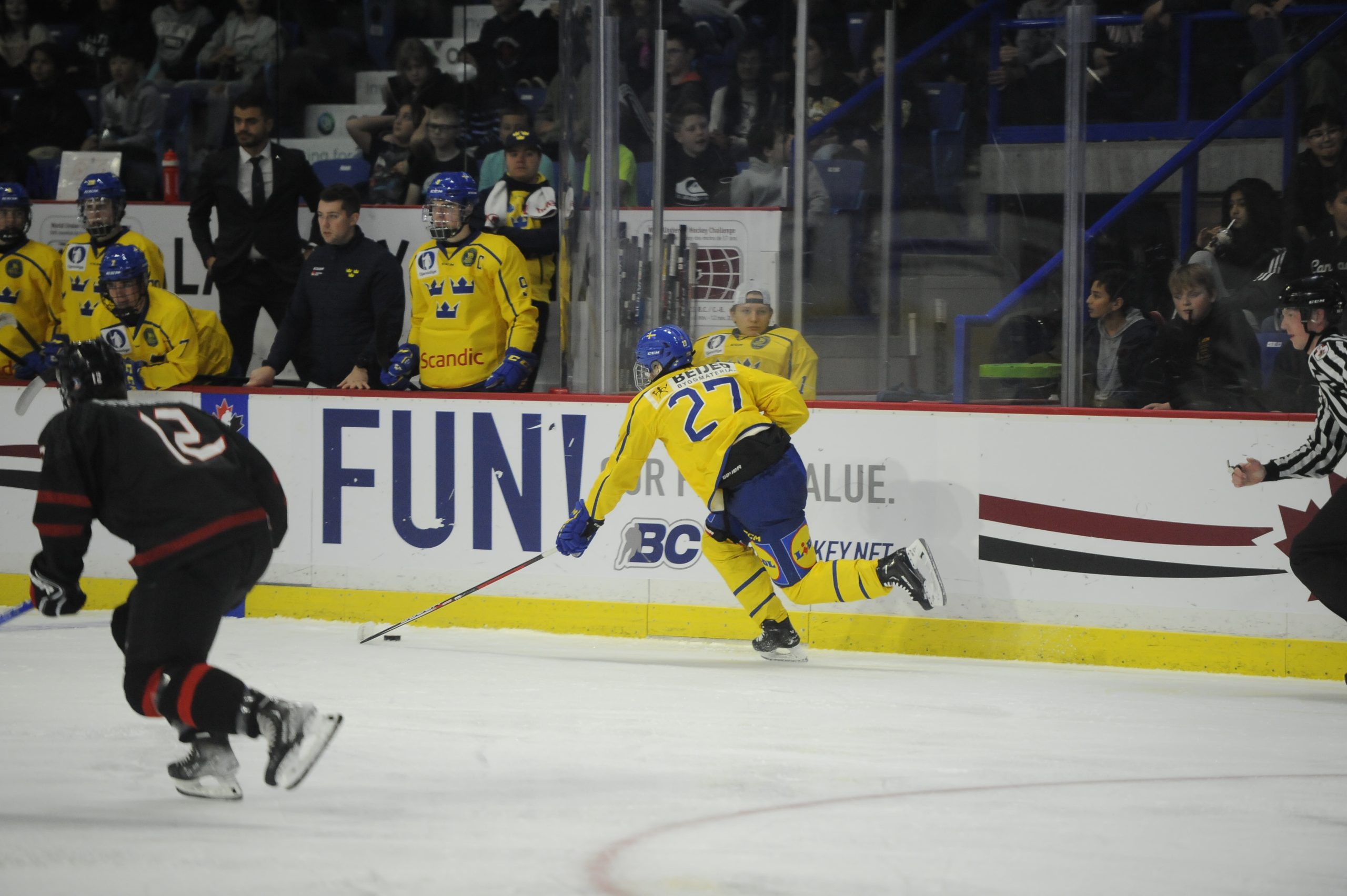 Melvin Fernström: Putting On A Show For Tre Kronor 